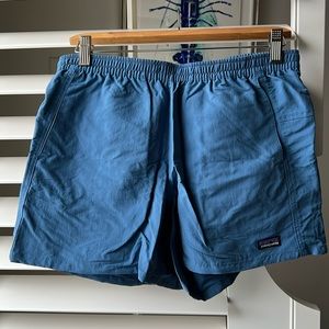 Blue Patagonia Baggies 5” shorts